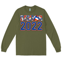 Army Green senior volleyball custom Long Sleeve Tee - Jasminsmagicworld