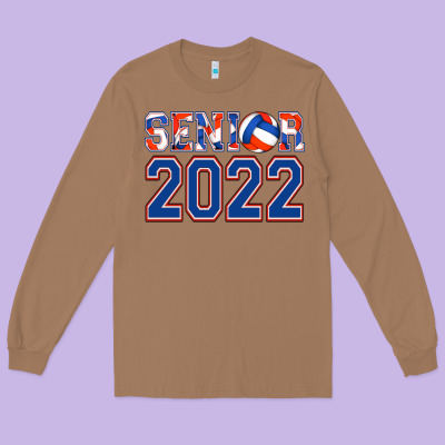 Senior Volleyball Custom Long Sleeve Tee Designed By Jasminsmagicworld