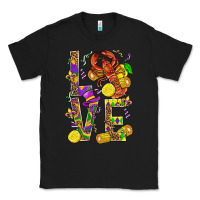 Black Love Crawfish Mardi Gras Classic Tee - BundleAndBundleShop