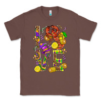 Chestnut Love Crawfish Mardi Gras Classic Tee - BundleAndBundleShop