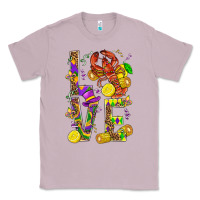 Lilac Love Crawfish Mardi Gras Classic Tee - BundleAndBundleShop