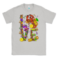 Moon Dust Love Crawfish Mardi Gras Classic Tee - BundleAndBundleShop