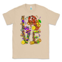 Mushroom Love Crawfish Mardi Gras Classic Tee - BundleAndBundleShop