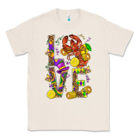 Natural Love Crawfish Mardi Gras Classic Tee - BundleAndBundleShop