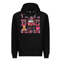 Black i've got a bus full of valentine Premium Hoodie - OliviaCreatesArt