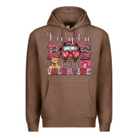 Chestnut i've got a bus full of valentine Premium Hoodie - OliviaCreatesArt