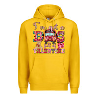 Lemon i've got a bus full of valentine Premium Hoodie - OliviaCreatesArt