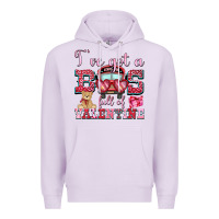 Lilac i've got a bus full of valentine Premium Hoodie - OliviaCreatesArt