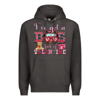 Smoke i've got a bus full of valentine Premium Hoodie - OliviaCreatesArt