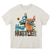 Cream hair hustler Heavy Core Tee - Jasminsmagicworld