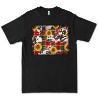 Black cowhide sunflowers candy canes Premium Tee - Jasminsmagicworld