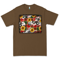 Cacao cowhide sunflowers candy canes Premium Tee - Jasminsmagicworld
