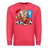 Cardinal Soccer Cold Drink Frappe Premium Sweatshirt - FaDigitalArtStudio