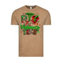 Vintage Coffee christmas rx pharmacy tech Vintage Tee - MaliasSmallBusiness