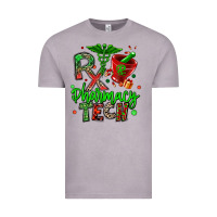 Vintage Zinc christmas rx pharmacy tech Vintage Tee - MaliasSmallBusiness