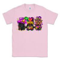 Bubblegum Pink Mardi Gras afro gnomies Classic Tee - BundleAndBundleShop