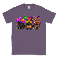 Lavender Mardi Gras afro gnomies Classic Tee - BundleAndBundleShop