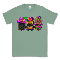 Sage Mardi Gras afro gnomies Classic Tee - BundleAndBundleShop