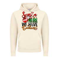 Vintage Artic Santa here we have cookies Vintage Hoodie - NancyCooperArtShop