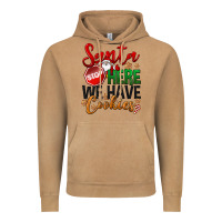 Vintage Camel Santa here we have cookies Vintage Hoodie - NancyCooperArtShop