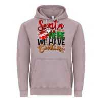 Santa Here We Have Cookies Vintage Hoodie | Teevron