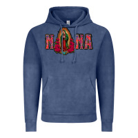 Vintage Denim Nana Lady Of Guadalupe Vintage Hoodie - Jasminsmagicworld
