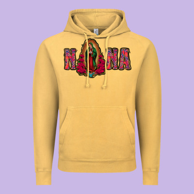 Nana Lady Of Guadalupe Vintage Hoodie Designed By Jasminsmagicworld