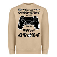 Mushroom I Survived Quarantine Level Next Fifth Grade Heavyweight Sweatshirt - Bettercallsaul