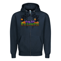 Navy days till halloween Zipper Hoodie - CowGirlArtShop