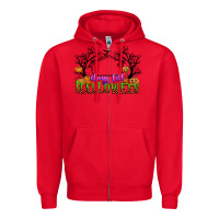 Red days till halloween Zipper Hoodie - CowGirlArtShop
