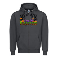 Smoke days till halloween Zipper Hoodie - CowGirlArtShop