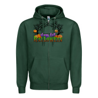 Sports Green days till halloween Zipper Hoodie - CowGirlArtShop