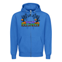 True Royal days till halloween Zipper Hoodie - CowGirlArtShop