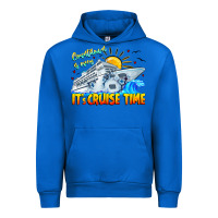 Cobalt Countdown Is Over It's Cruise Time Urban Hoodie - CowhideDigitalArt