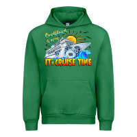 Emerald Countdown Is Over It's Cruise Time Urban Hoodie - CowhideDigitalArt