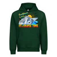 Foreset Green Countdown Is Over It's Cruise Time Urban Hoodie - CowhideDigitalArt