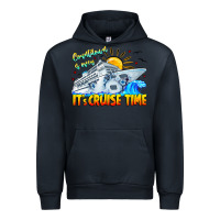 Navy Countdown Is Over It's Cruise Time Urban Hoodie - CowhideDigitalArt