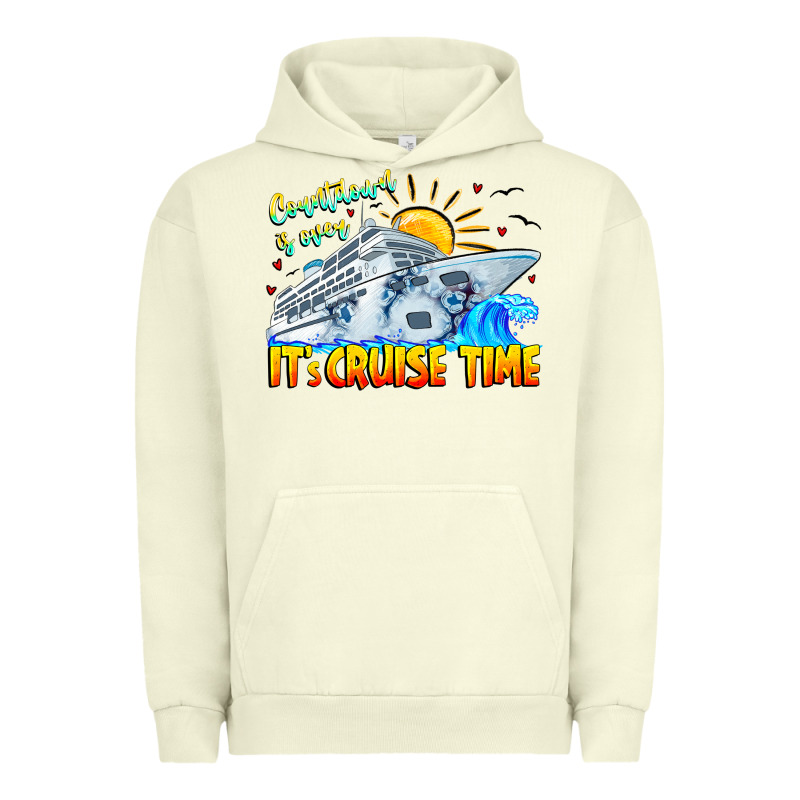 Countdown Is Over It's Cruise Time Urban Hoodie by CowhideDigitalArt | Teevron