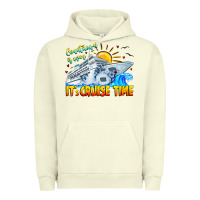 Pigment Pistachio Countdown Is Over It's Cruise Time Urban Hoodie - CowhideDigitalArt