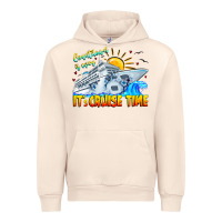 Sandshell Countdown Is Over It's Cruise Time Urban Hoodie - CowhideDigitalArt