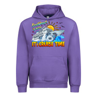 Tulip Countdown Is Over It's Cruise Time Urban Hoodie - CowhideDigitalArt