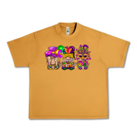 Peanut Butter Mardi Gras Gnomies Cakes Flowers And Balloon Urban Heavy Tee - BundleAndBundleShop