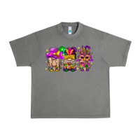 Tornado Mardi Gras Gnomies Cakes Flowers And Balloon Urban Heavy Tee - BundleAndBundleShop