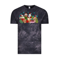 Cloud Black santa coffee Vintage Tee - MaliasSmallBusiness