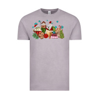 Vintage Zinc santa coffee Vintage Tee - MaliasSmallBusiness