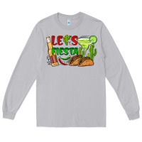 Moon Dust let's fiesta taco and beer Long Sleeve Tee - BarkalooDesign