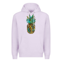 Lilac leopar turquoise pineapple Premium Hoodie - JahusDesignShop