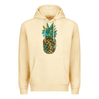 Pina Colada leopar turquoise pineapple Premium Hoodie - JahusDesignShop