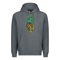 Rock leopar turquoise pineapple Premium Hoodie - JahusDesignShop