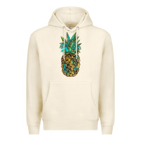 Tofu leopar turquoise pineapple Premium Hoodie - JahusDesignShop